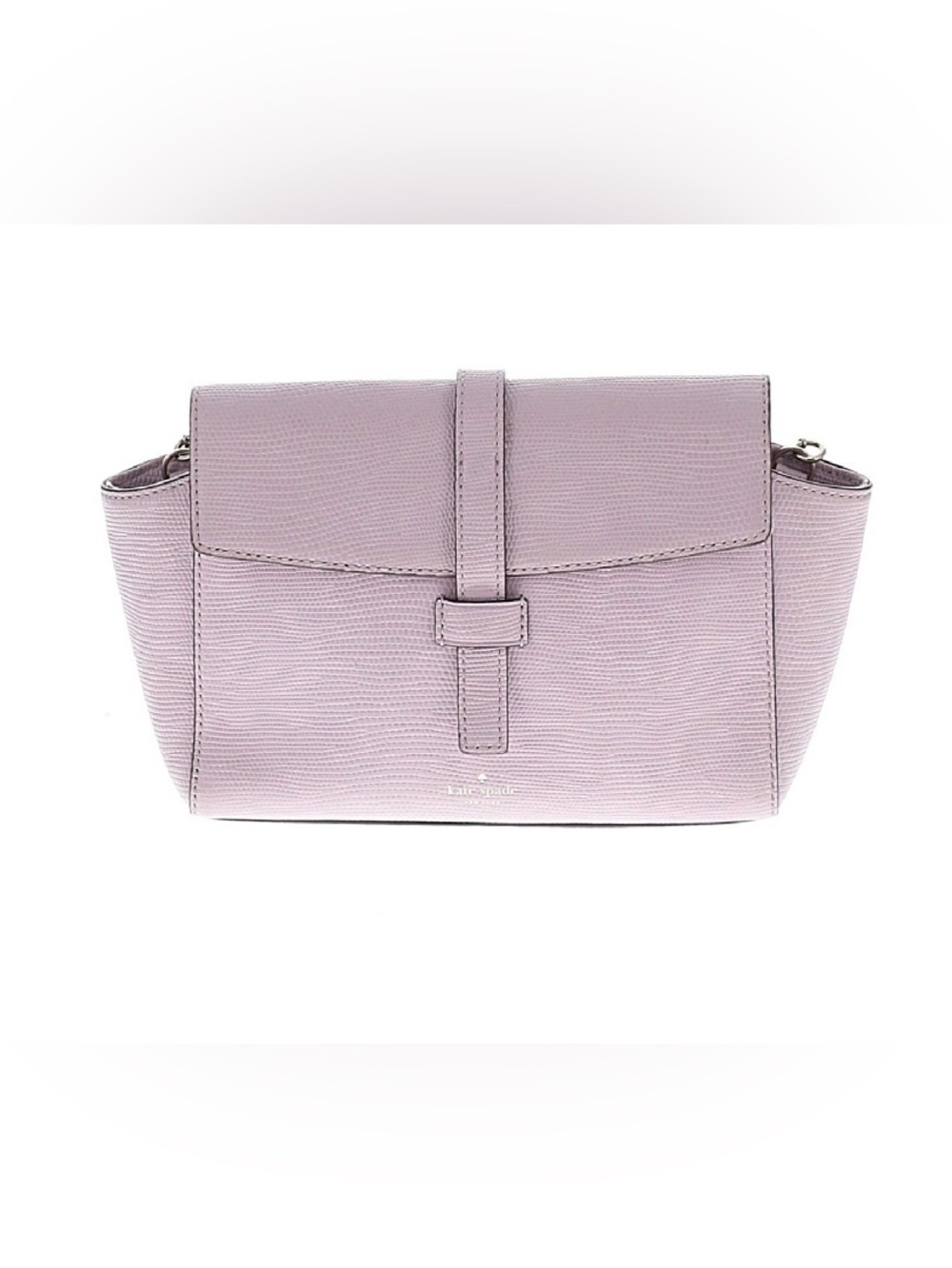kate spade Light Pink Leather Crossbody with Front Strap Detail